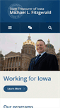 Mobile Screenshot of iowatreasurer.gov